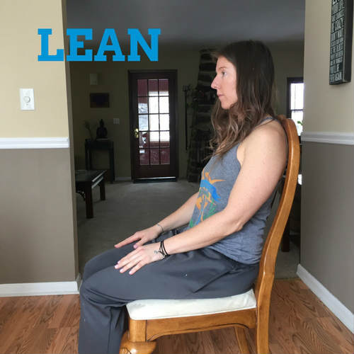 Sitting Correctly: The Sit, Slide, Lean Rule