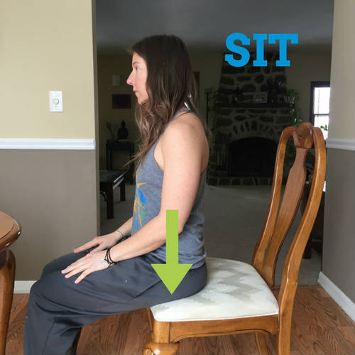 Sitting Correctly: The Sit, Slide, Lean Rule